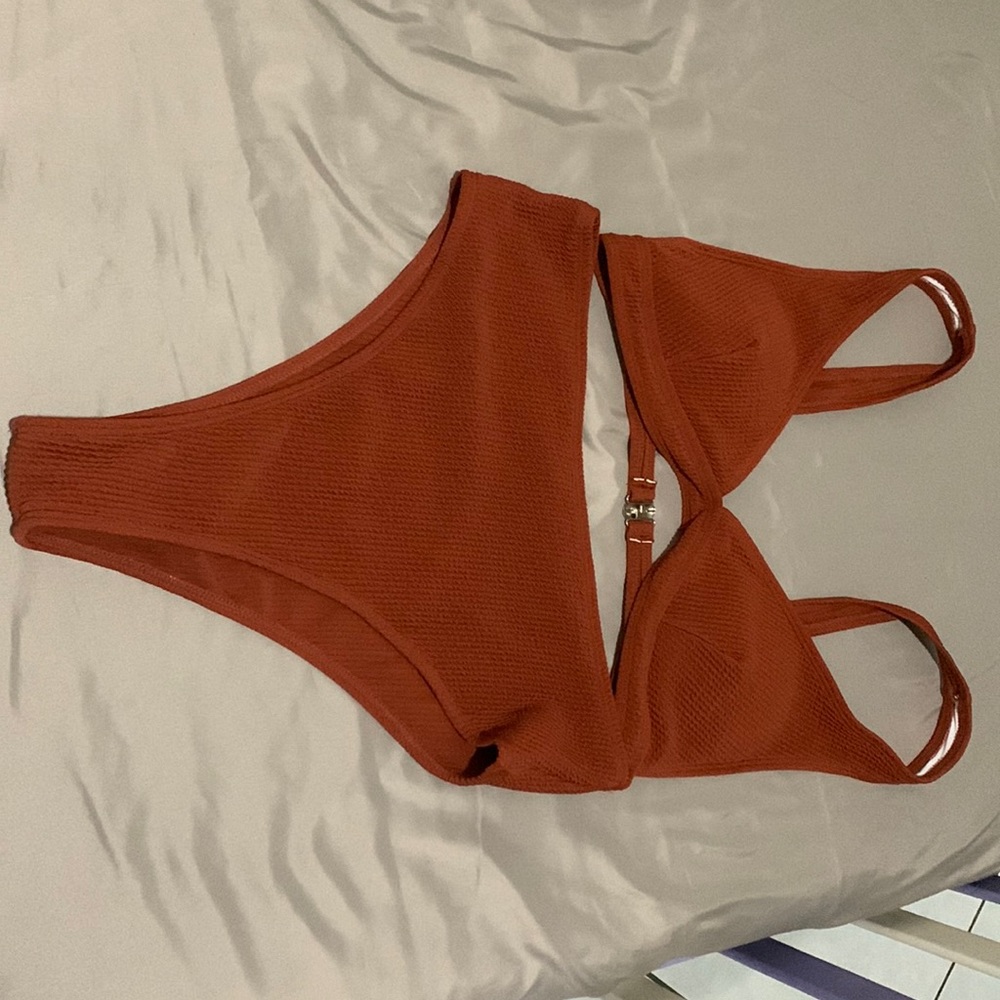 Burnt orange bikini